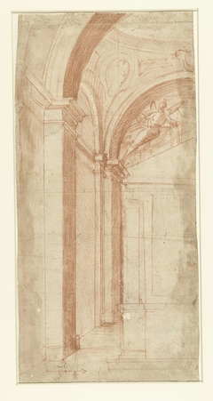 Zijwand van een altaarnis by Cigoli