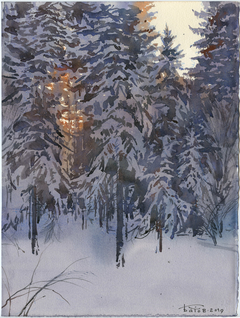 20191203 Winter evening by Anton Batov