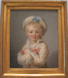 A Boy as Pierrot by Jean-Honoré Fragonard