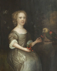 A Daughter of Sir John Hobart, 3rd Bt (1627-1683), possibly Philippa Hobart, later Lady Pye by Anonymous