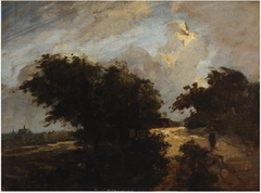 A Road between Trees by Nathaniel Hone the Younger