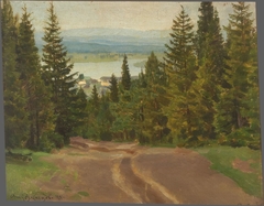 A road to the Blagodat mountain by Apollinary Vasnetsov