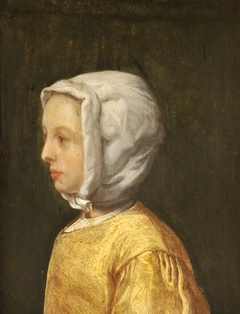 A Woman in Profile, possibly the Artist's Sister Gesina ter Borch by Gerard ter Borch
