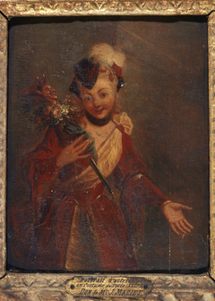 Actrice en costume de la Folie, vers 1730 by Ecole française