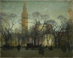 Afternoon Madison Square by Paul Cornoyer