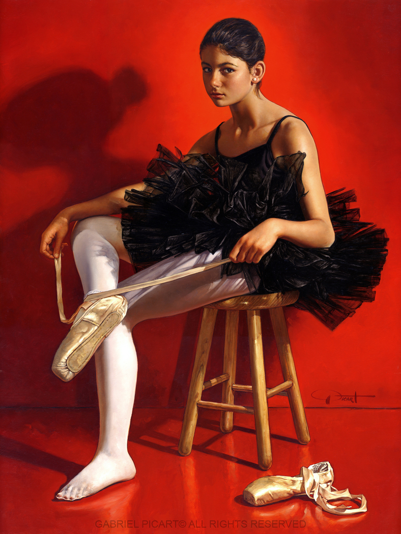 Allegra's Portrait as Ballerina