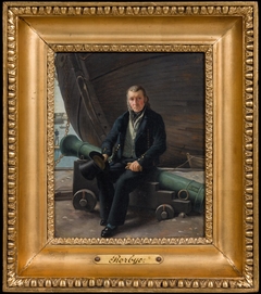 An Old Sailor Seated on a Canon by Martinus Rørbye