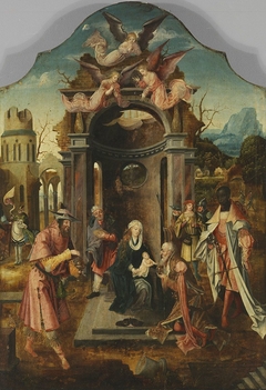 Anbetung der Könige by Antwerpener Meister