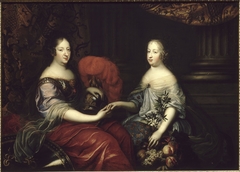 Anne d'Autriche et Marie-Thérèse d'Autriche, reines de France by Simon Renard de Saint-André