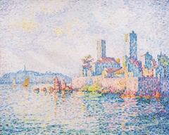 Antibes, The towers by Paul Signac