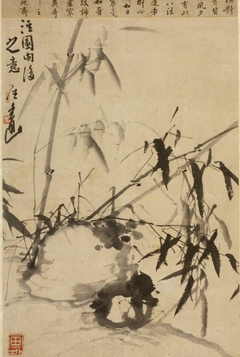 Bamboo and Rock by Cui Zizhong