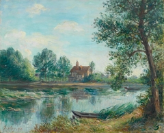 Banks of the Loing at Saint Mammès