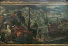 Batalha de Lepanto - Cópia de Tintoretto by Eliseu Visconti
