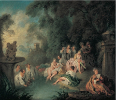 Bathers by Jean-Baptiste Pater