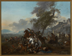 Battle by Jan van Huchtenburgh