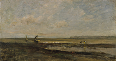 Beach Scene by Charles-François Daubigny