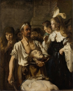 Beheading of John the Baptist by Rembrandt