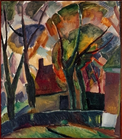 Boerderij in de Beemster by Leo Gestel