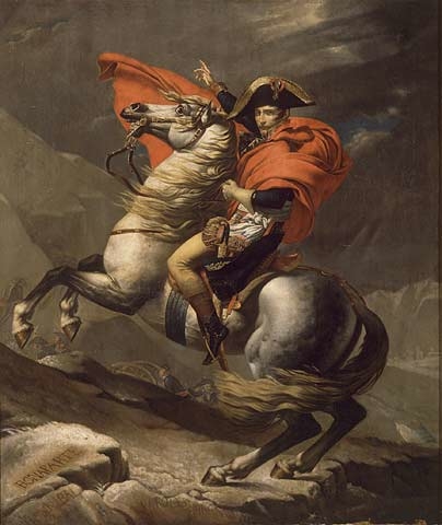 Bonaparte überquert den Großen St. Bernhard