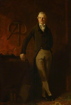 Captain Robert Skirving of Croy, 1757 - 1843. Of the East India Company, brother of Archibald Skirving by Andrew Geddes