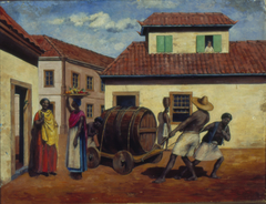 Cena do Porto de Santos, 1826