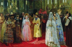 Choosing a Bride for the Grand Duke by Ilya Repin