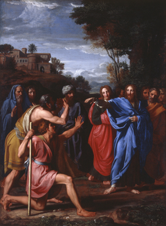 Christ Healing the Blind by Nicolas Colombel