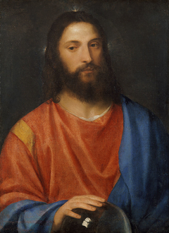 Christus mit der Weltkugel by Anonymous