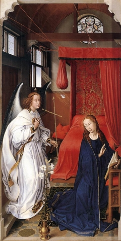 Columba-Altar: Verkündigung by Rogier van der Weyden