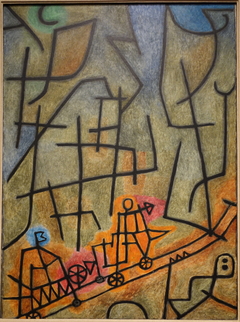 Conquest of the Mountain by Paul Klee