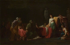 Cornelia, Mother of the Gracchi by Jean-François Pierre Peyron