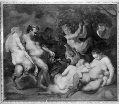 Der trunkene Silen (Kopie nach) by Peter Paul Rubens