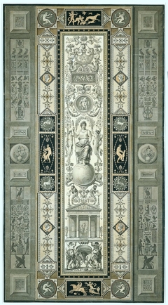Design for a Decorative Panel by Jean Démosthène Dugourc