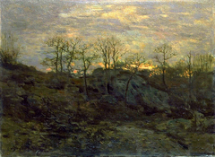 Edge of the Forest, Twilight by Charles Harold Davis
