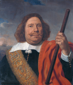 Egbert Meeuwsz Cortenaer (1600-65). Vice admiral, admiralty of the Maas, Rotterdam by Bartholomeus van der Helst