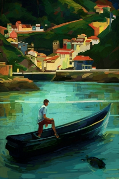 el pescadorcito by María Simó