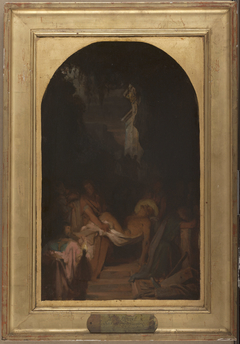Esquisse pour l'église de la Trinité : La Mise au Tombeau by Pierre-Nicolas Brisset