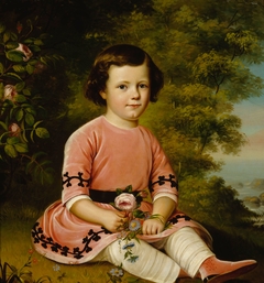 F. M. Maexmontan as a Child by Johan Erik Lindh