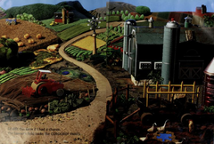 Farm Scene - Illustration from Look-Alikes Jr. by Joan Steiner