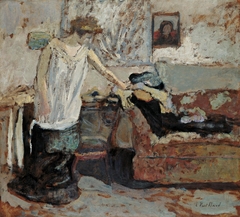 Femme se déshabillant by Édouard Vuillard