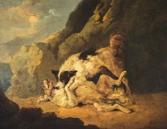 Fighting Dogs by George Morland