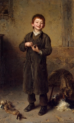 First Earnings by Ludwig Knaus