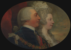 George III and Queen Charlotte by Benjamin West