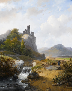 German Landscape with Ruin