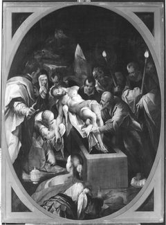 Grablegung Christi by Hans von Aachen