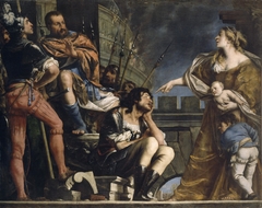 Haasdrubal's Wife Denouncing her Husband before Scipio Africanus