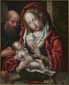 Heilige Familie by Pieter Coecke van Aelst