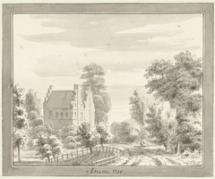 Het Huis Anem bij Wijhe by Cornelis Pronk