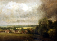 Higham Village am Flusse Stour by John Constable