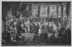Hochzeit zu Kana by Johann Rudolf Byss
